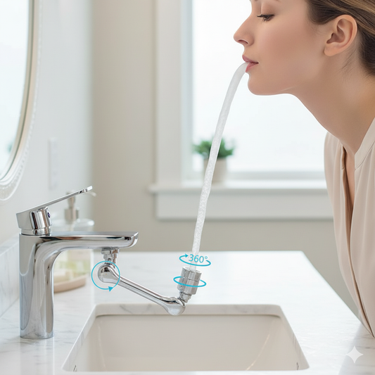 Extensor de Grifo  1080 ° + Purificador de Agua GRATIS